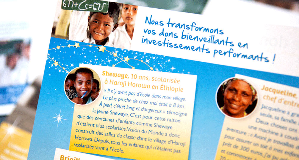 Edition + Fundraising - Vision du monde - ISF 2015