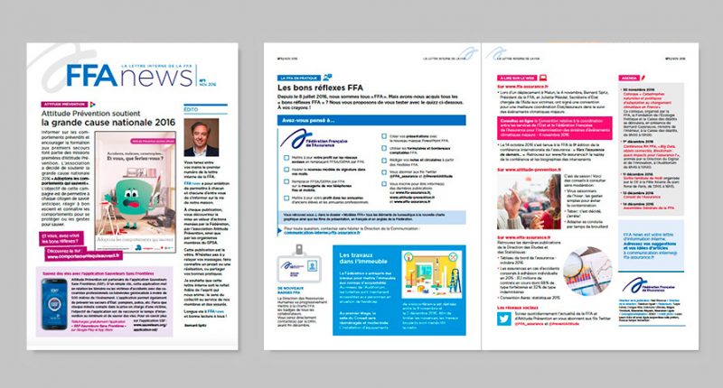 Edition - FFA - Lettre interne 2016