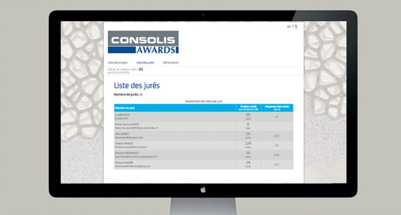 Consolis - Site internet 2016