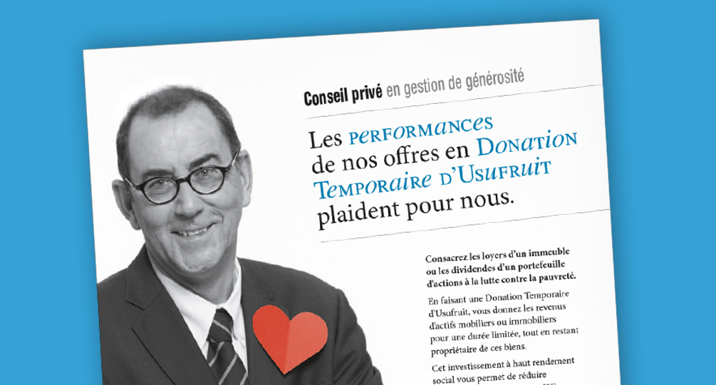 Fondation Caritas - Campagne publicitaire 2016