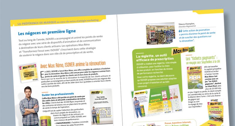 Rapport Annuel - Isover - Yearbook 2015