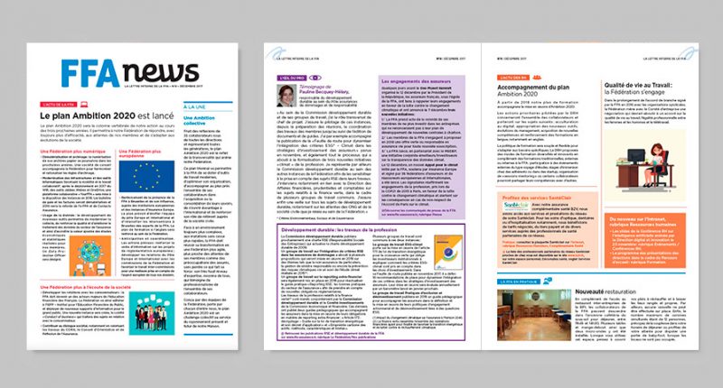 Edition - FFA - Lettre interne decembre 2017