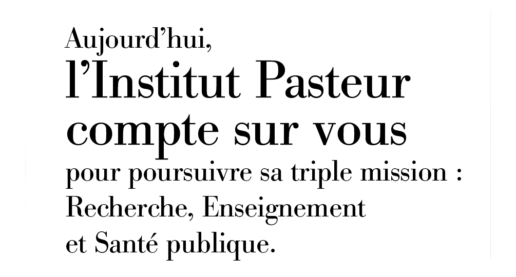Institut Pasteur - Brochure 2017