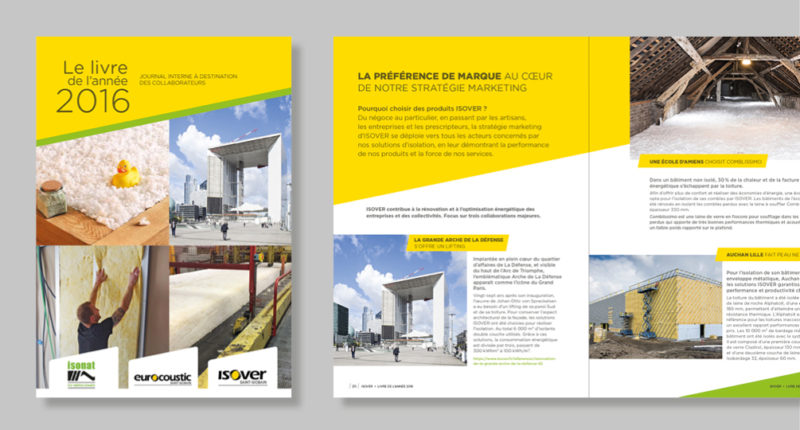 Rapport Annuel - ISOVER-Livre de l’année 2016