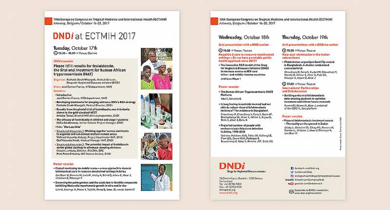 Edition - DNDI - Congrès de santé internationale 2017 (ECTMIH)