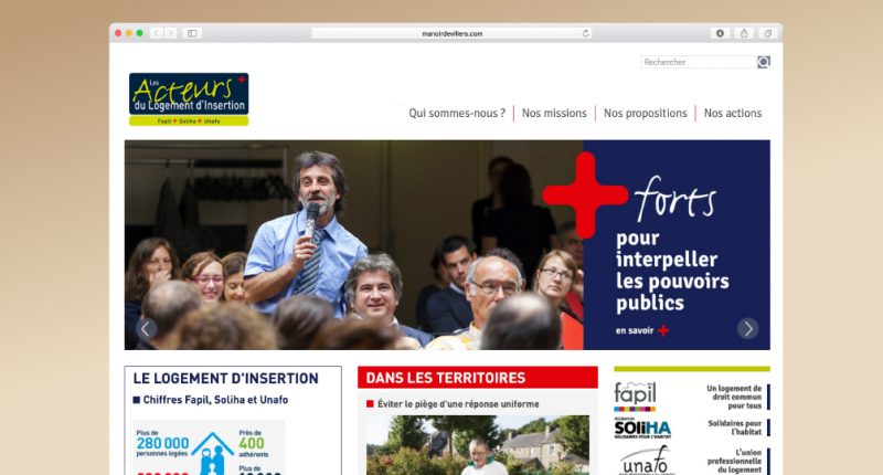 Digital - Logement - Site Internet
