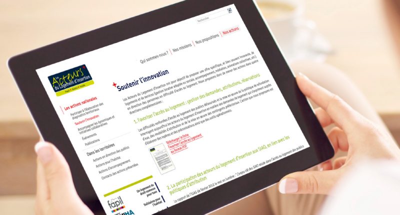 Logement - Site Internet