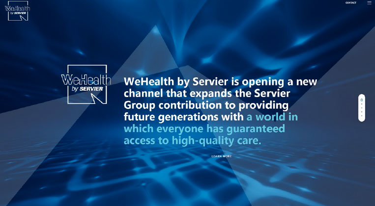 Servier - Site internet 2017