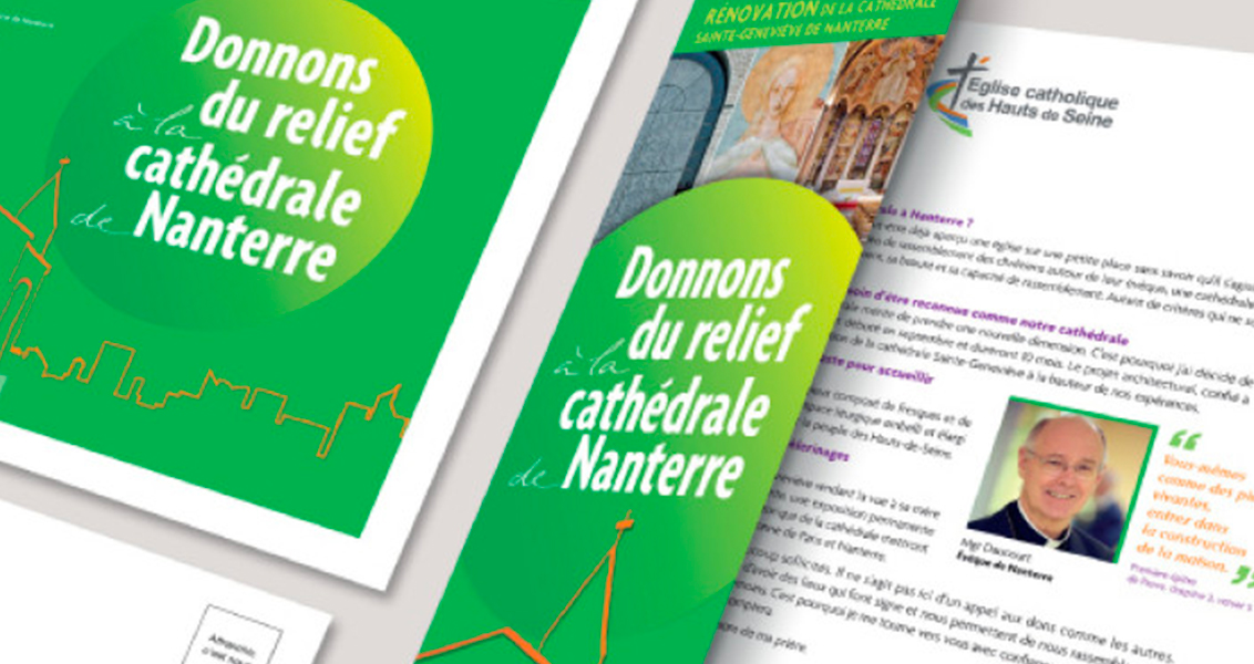 Campagne de fundraising pour la cathédrale de Nanterre