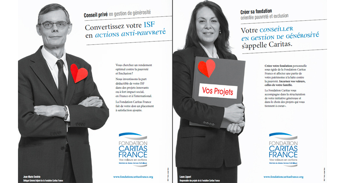 Mon conseiller en gestion de générosité s’appelle Caritas !