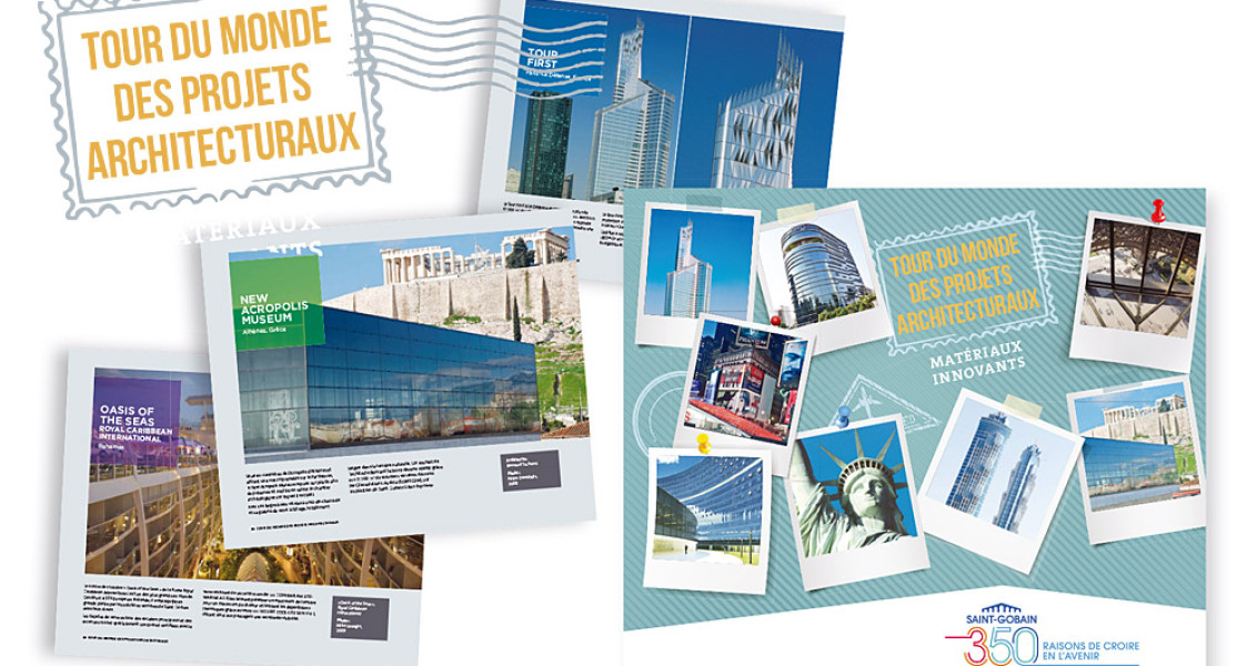 Un carnet de voyage signé Saint-Gobain