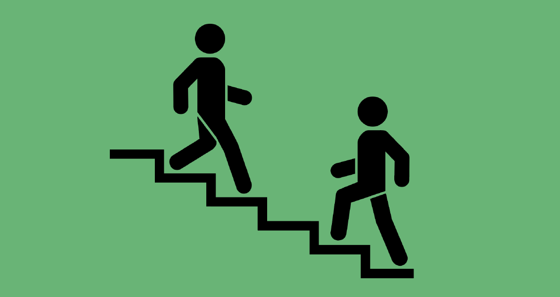 L’esprit est dans l’escalier
