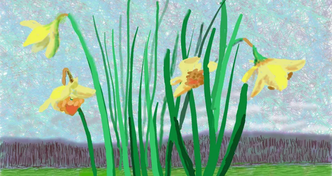 Hockney grandeur nature